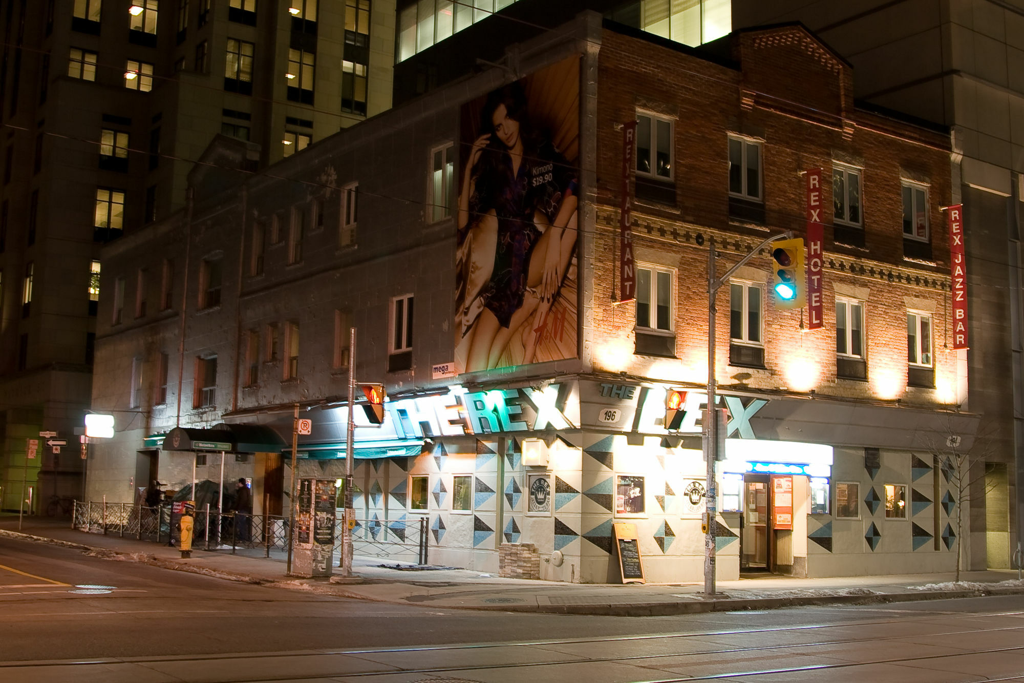 The Rex Hotel Jazz & Blues Bar Toronto Exteriér fotografie
